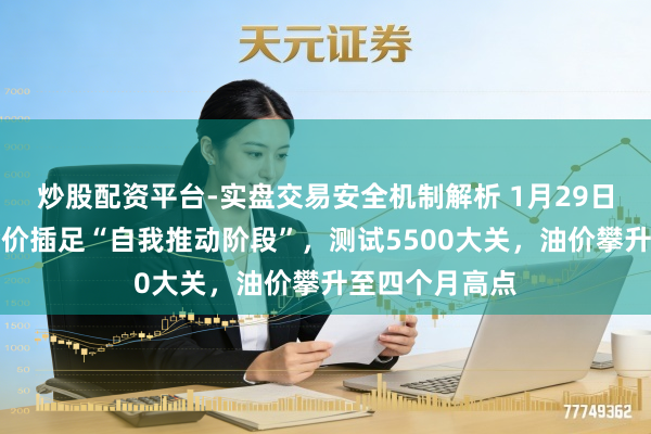 炒股配资平台-实盘交易安全机制解析 1月29日财经早餐：金价插足“自我推动阶段”，测试5500大关，油价攀升至四个月高点